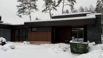 Отделка фасада дома Сланцем (4966)