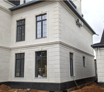 Русты из известняка ИДА - плитка 40х350х500
с фаской А по периметру 