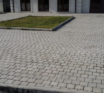 Брусчатка из доломита, галтованная, 50х150х150 мм