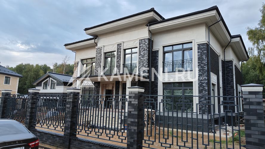 Фасад из Известняка и Клинкера (3157)