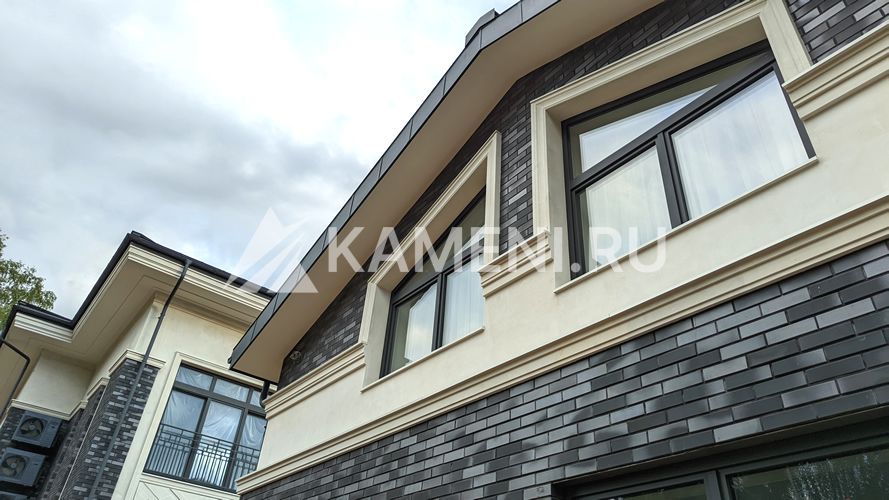 Фасад из Известняка и Клинкера (3157)