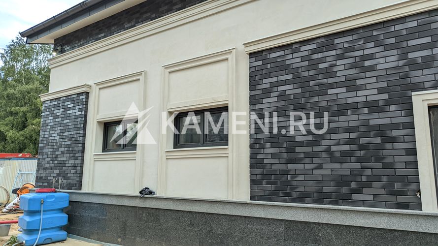 Фасад из Известняка и Клинкера (3157)