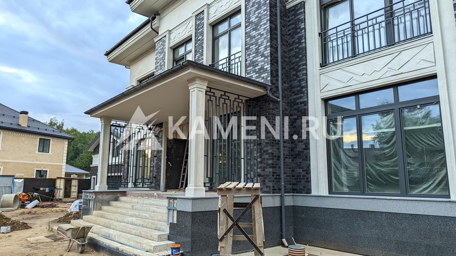 Фасад из Известняка и Клинкера (3157)