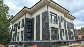 Фасад из Известняка и Клинкера (3157)