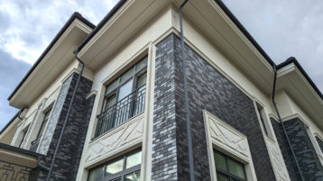 Фасад из Известняка и Клинкера (3157)