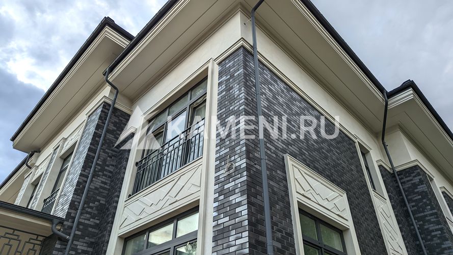 Фасад из Известняка и Клинкера (3157)