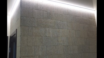 Стена из ракушечника
