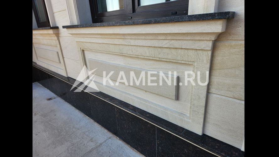 Облицовка дома Песчаником ПДБ (4565)