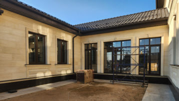 Облицовка дома Песчаником ПДБ (4565)