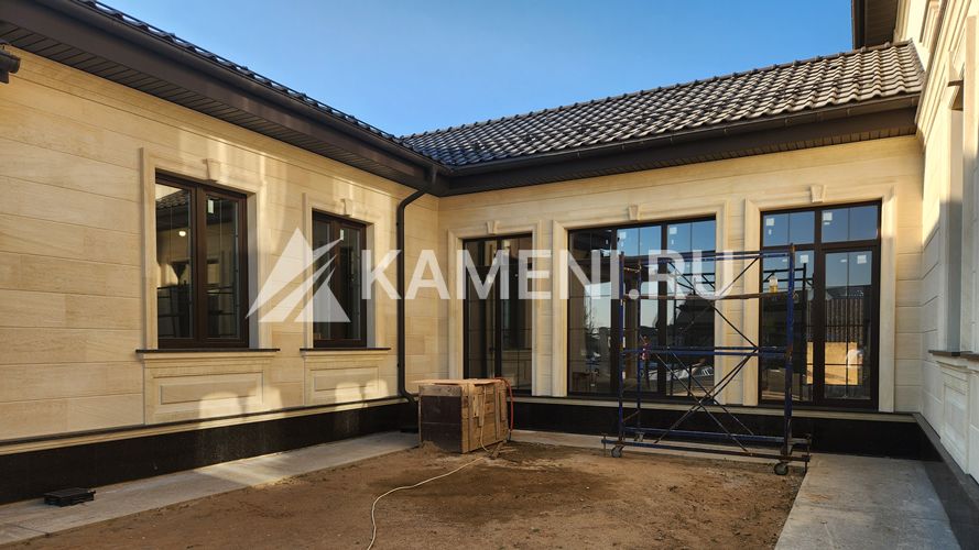 Облицовка дома Песчаником ПДБ (4565)