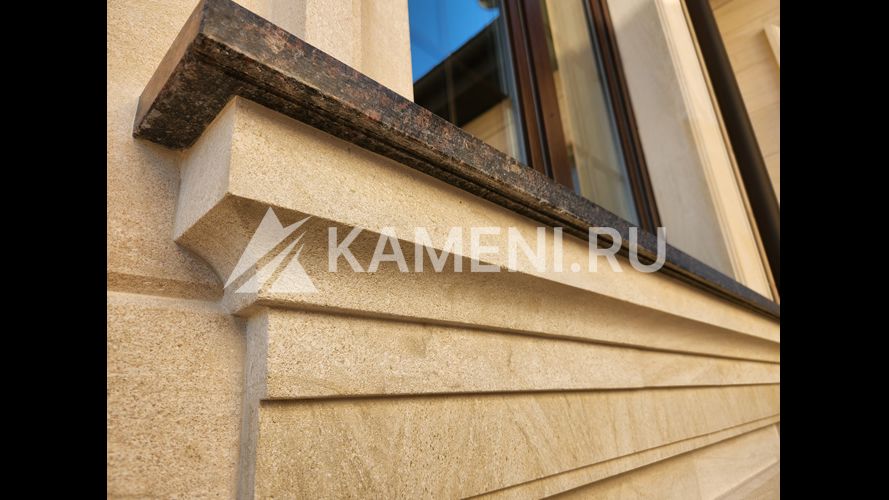 Облицовка дома Песчаником ПДБ (4565)