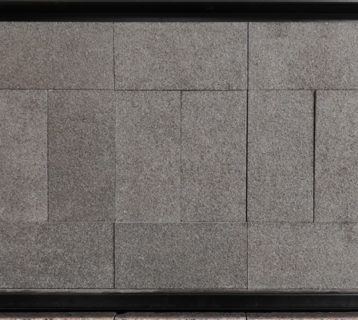 Брусчатка Абсолют Блэк полнопиленная 100х200 мм
