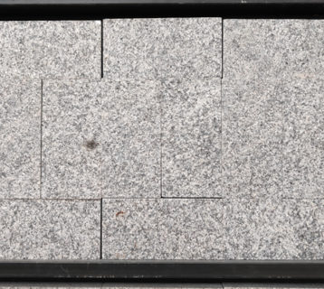 Брусчатка Неро полнопиленная 100х200 мм
