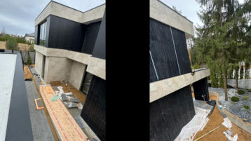 Отделка фасада из Доломита Геналдон (5106)