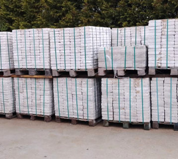 Брусчатка в полном объеме отгружена Заказчику