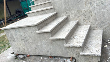 Лестницы наружние из Доломита Геналдон (3488)
