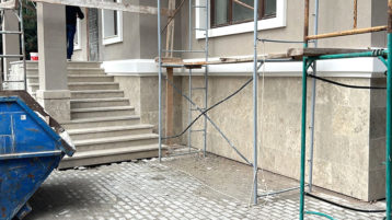 Лестницы наружние из Доломита Геналдон (3488)