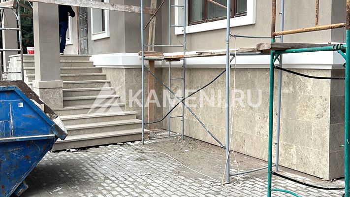 Лестницы наружние из Доломита Геналдон (3488)