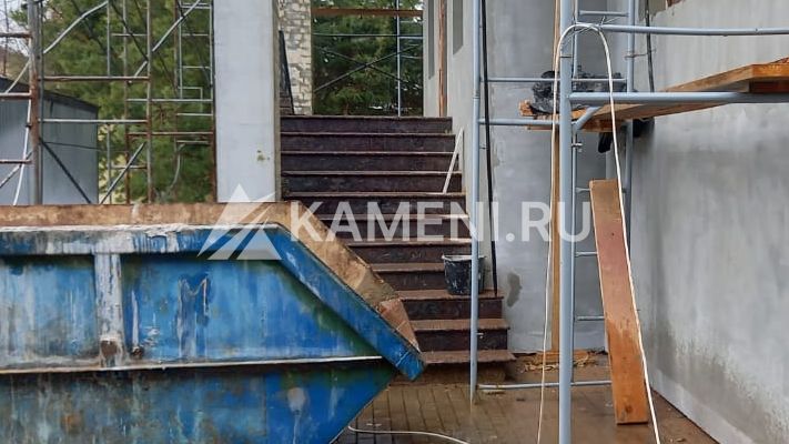 Лестницы наружние из Доломита Геналдон (3488)