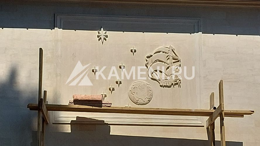 Фасад из песчаника ПДБ (2986)