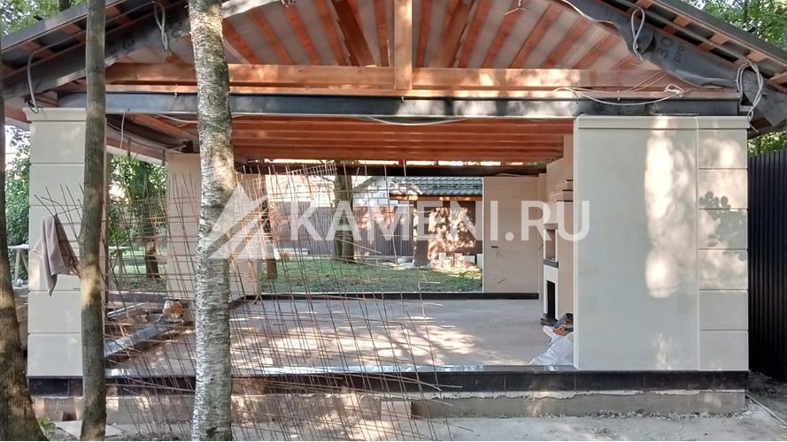 Фасад из песчаника ПДБ (2986)