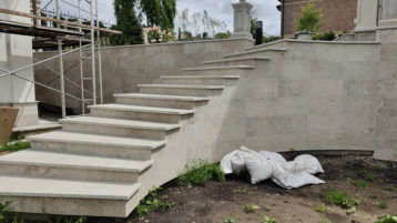 Доломит Геналдон на лестницах в загородном доме (3725)