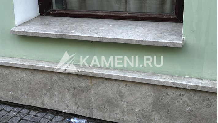 Подоконники, цоколь из доломита Геналдон (8025)