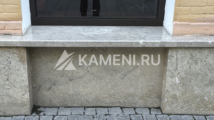 Подоконники, цоколь из доломита Геналдон (8025)